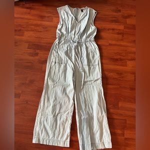 Light blue size M wide leg jumpsuit from target